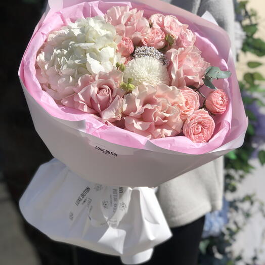 🌸🌸🌸 Букет цветов «Пастельное наслаждение»