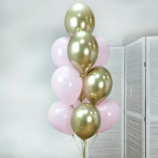 Фонтан из 11 шаров