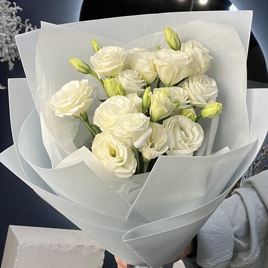 Монобукет из эустомы 5шт