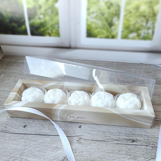 Set of Peony Scented Candles