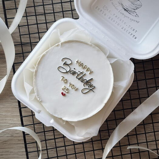 Бенто торт «Happy birthday to you»