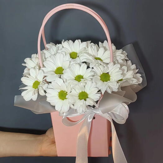 Композиция из хризантемы ромашек🌼