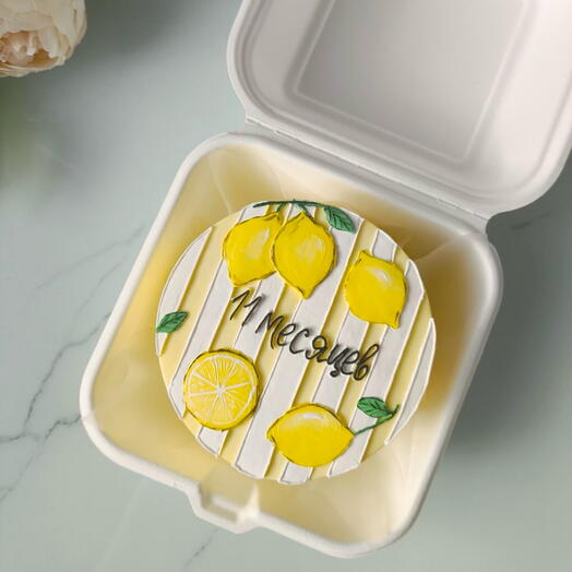 Бенто торт 🍋