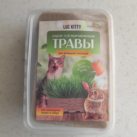 LUC KITTY Трава для кошек
