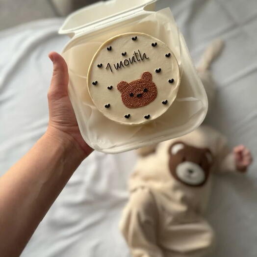 Бенто торт на 1 месяц