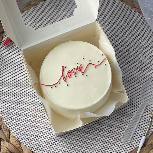 Бенто торт на 14 февраля Love