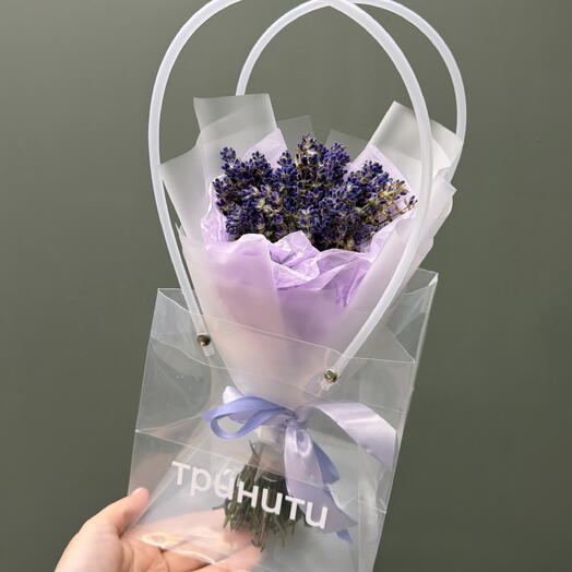 Горная лаванда 💜🕊️(свежесрезанная, превратится в сухоцвет, букетик доставляется в сумочке)