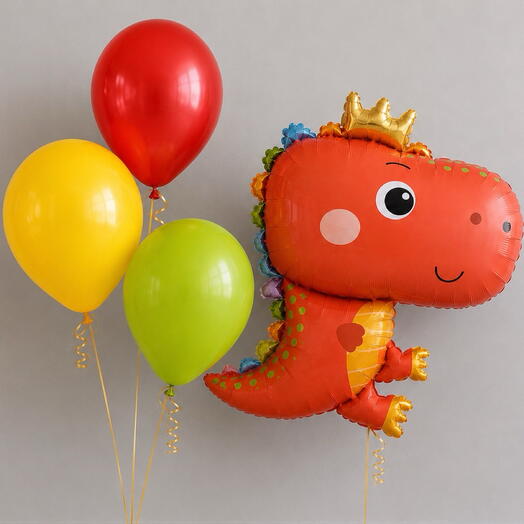 🎈 Динозаврик Happy Birthday