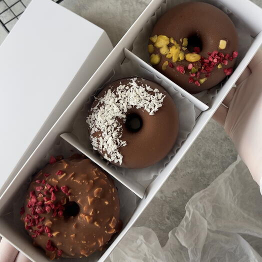 Набор мини-тортиков Donut cake 3 шт