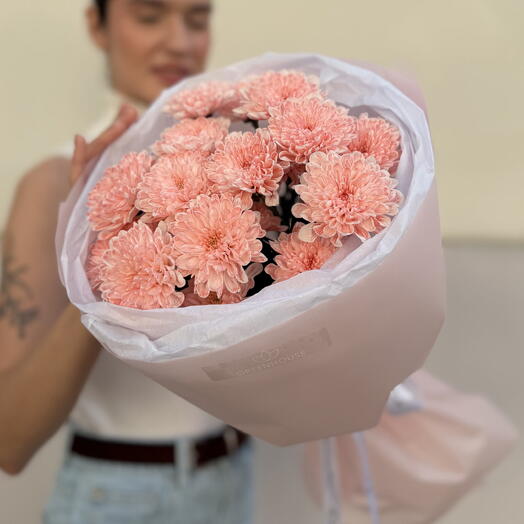 Букет прекрасных хризантем 🌸
