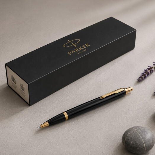 Шариковая ручка Parker IM Metal Black GT