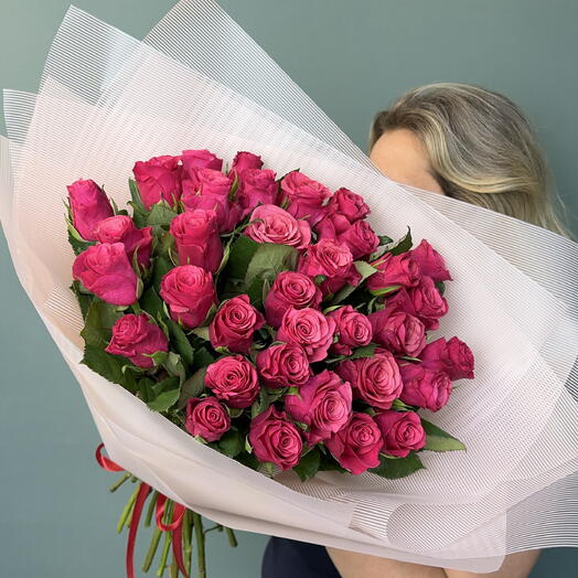 ❣️Букет из 35 ароматных роз❣️
