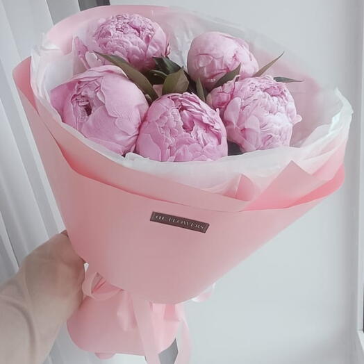 Розовые пионы 🌸