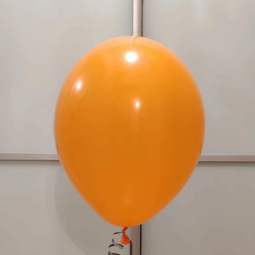 Шар пастель оранжевый экстра (Orange) с гелием. Гелиевые воздушные шарики на любое мероприятие, день рождения, юбилей корпоратив