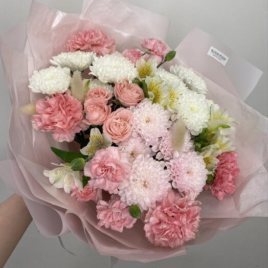 🩷 Розовый букет Bloom room
