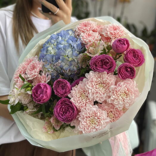 Букет улыбка