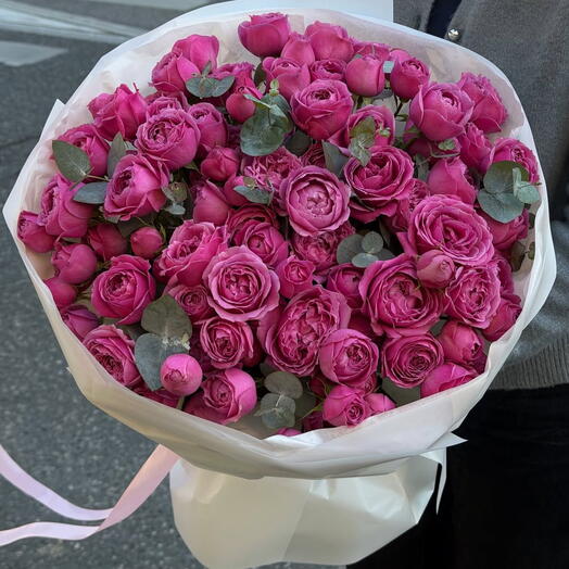 Пионовидные розы мисти баблс💕
