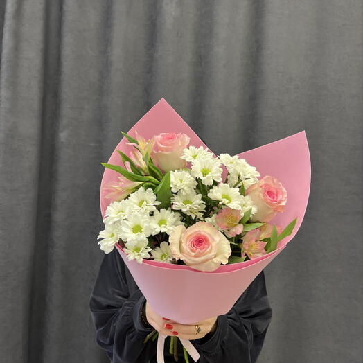 Нежный сборный букет 💐