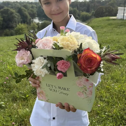 Композиция цветочная 🌸