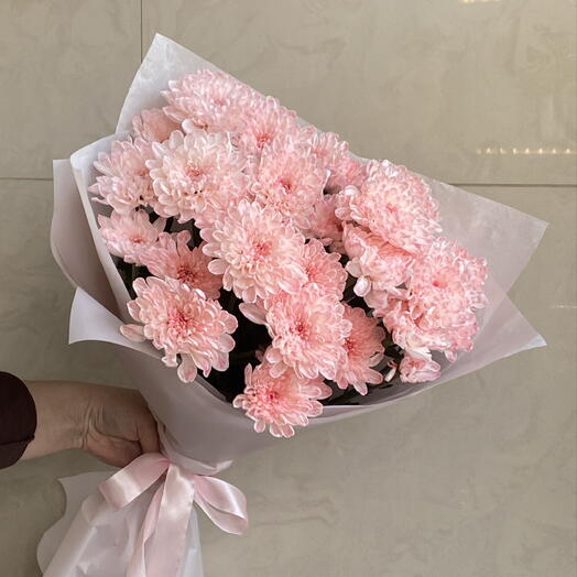 Нежные хризантемы 🌸