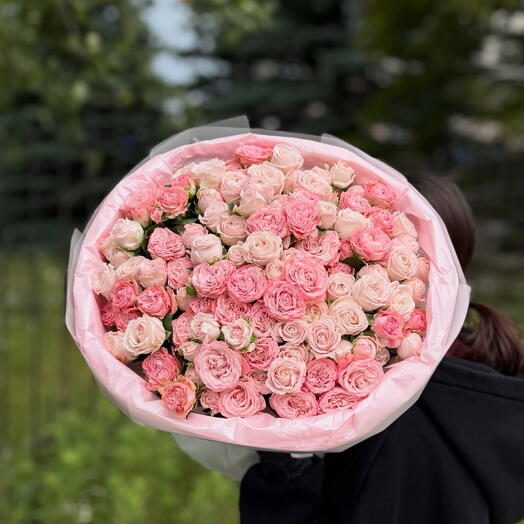 Кустовые розы Бомбастик