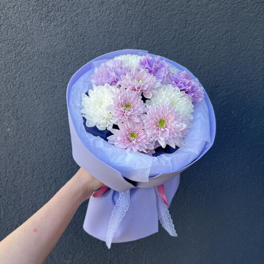 Букет-комплимент «Фиалка»🌸