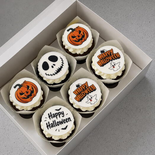 Капкейки на Хеллоуин 🎃👻💀