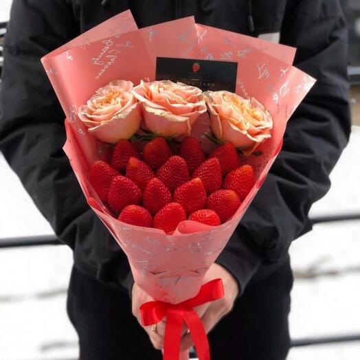 🍓Клубничный букет "Для Любимой"
