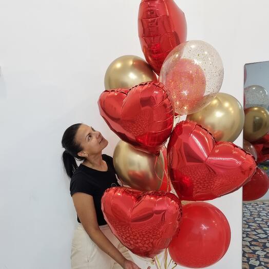11pcs heart