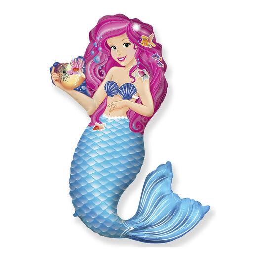 The ball of the Little Mermaid with a shell