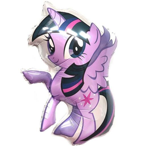 Шар My Little Pony Лошадка Искорка с гелием