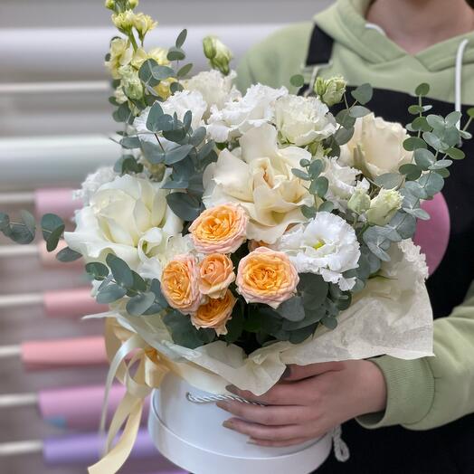 Цветы в коробке