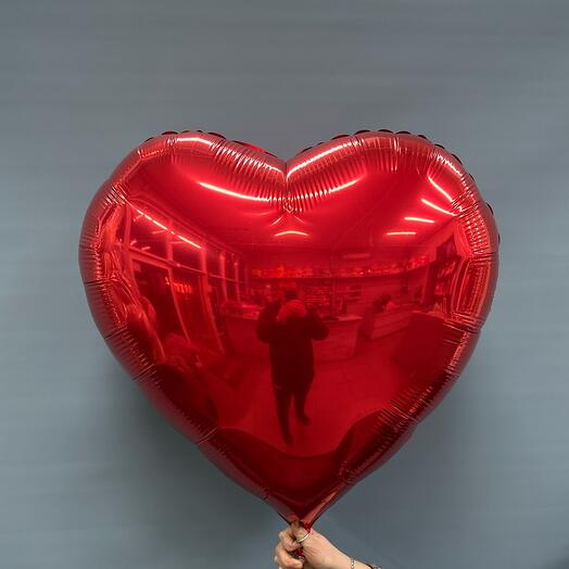 Corazón de 81 cm con helio