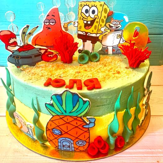 Sponge Bob Cake