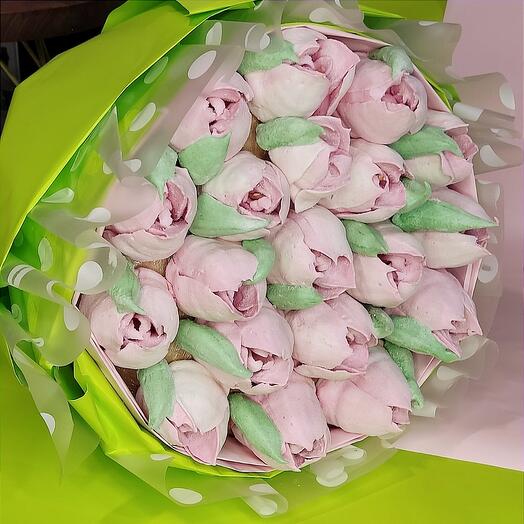 Букет зефирных тюльпанов🌷