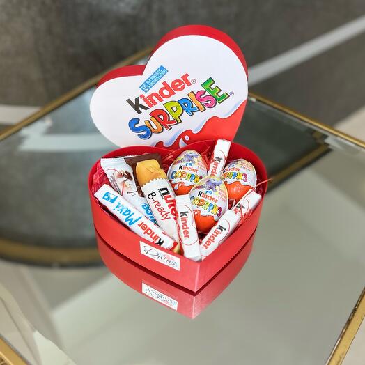 Коробка Сердце Kinder Surprise