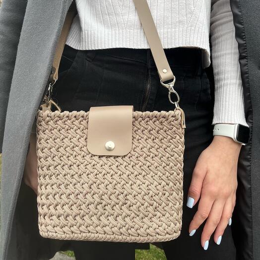 Bolso de punto