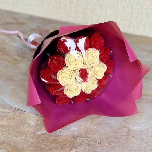 Ну очень вкусные шоколадные розы