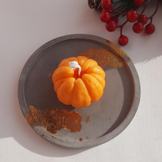 Свеча ароматизированная Мандарин соевый воск