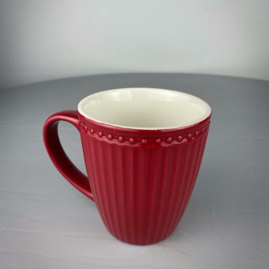 Кружка Alice claret red 370 мл