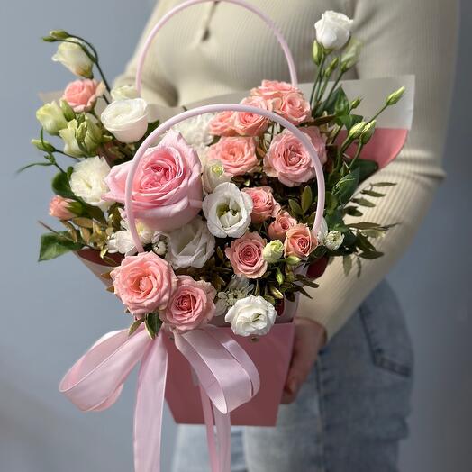 Цветы в коробке 007