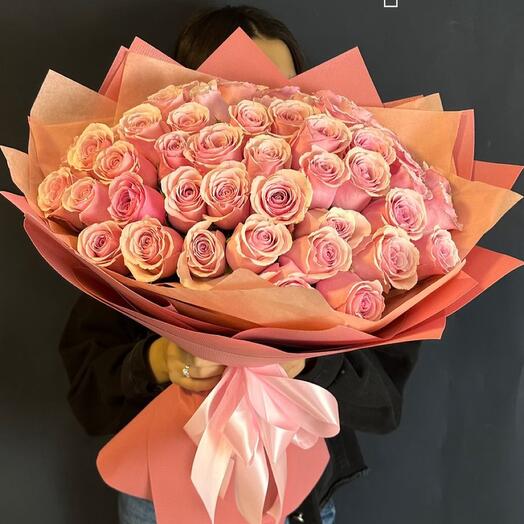 Розы Geraldine розовые