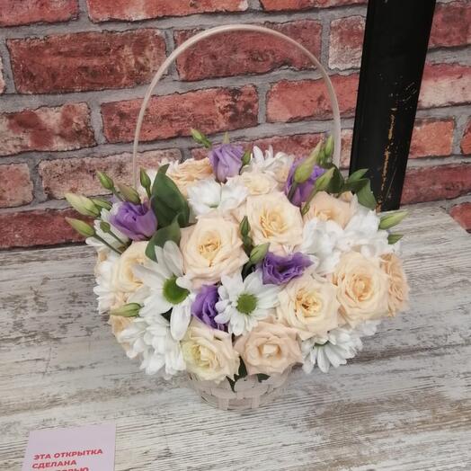 Basket with flowers " Moli»