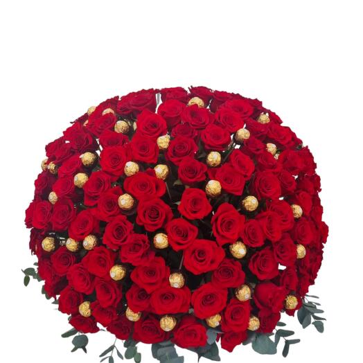 249 Roses with ferrero