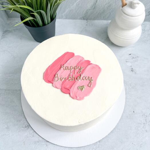 Торт на День рождения happy birthday