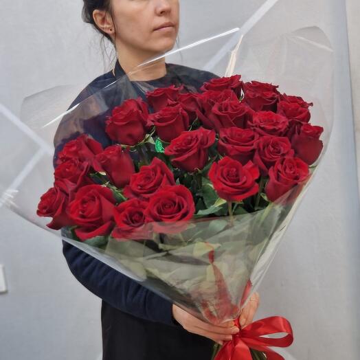 Роза эквадор 25 штук