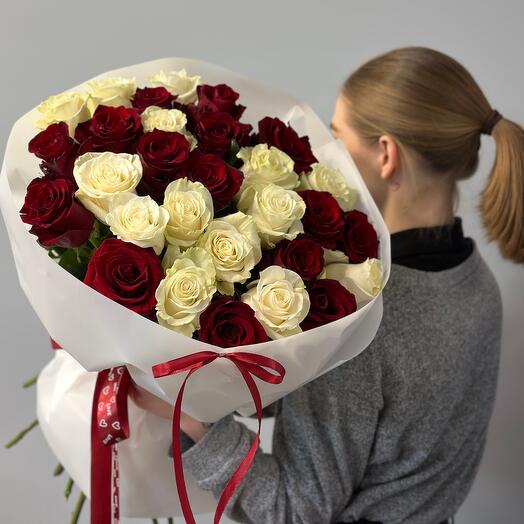 Дуобукет 29 роз