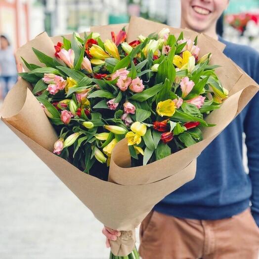 Альстромерия 25 штук