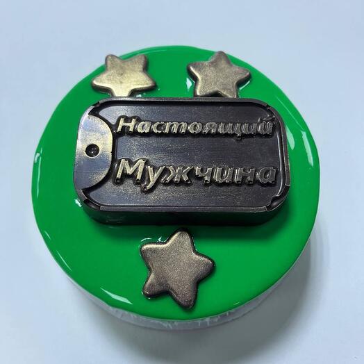 Бенто торт «Настоящий мужчина»