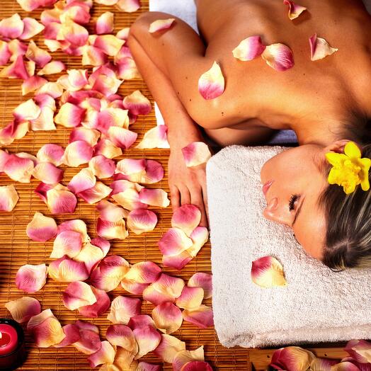 Masaje exfoliante y Aroma